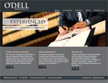 Tablet Screenshot of odell-lawfirm.com